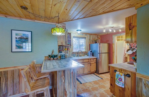 Howard Apartment | Serene River Place Retreat Unit 2, 1-bedroom condo nestled along the river in Howard, CO.