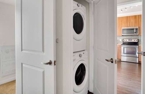 Uptown Apartment | Serene Uptown 1BR w/ W/D, Gym & Pool, walk to RiNo bars, by Blueground