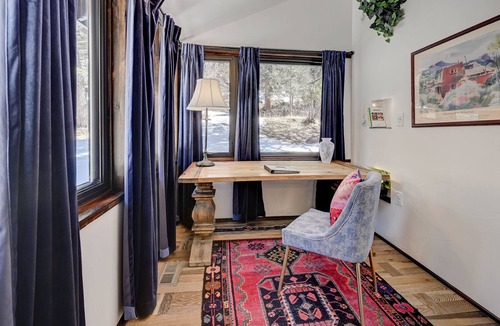 Idaho Springs Cabin | SHALE Vibrant & Chic Mod Stylish CREEKSIDE CABIN