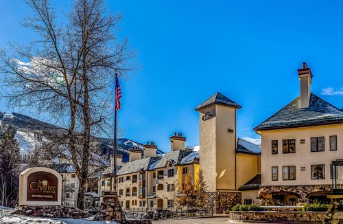 Beaver Creek Condo | Ski-out suite with pools, hot tubs, spa, on-site dining, patio & mountain view