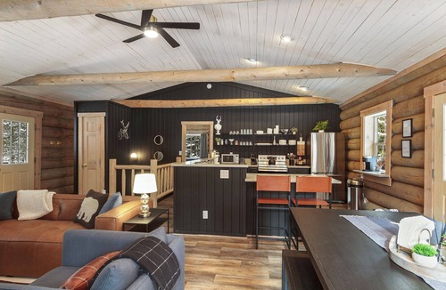 Blue River Cabin | SkiHytte🎿 Scandinavian Cabin 🪵 Forest Views 🌲 Pets OK 🐶 $0 Cleaning Fee
