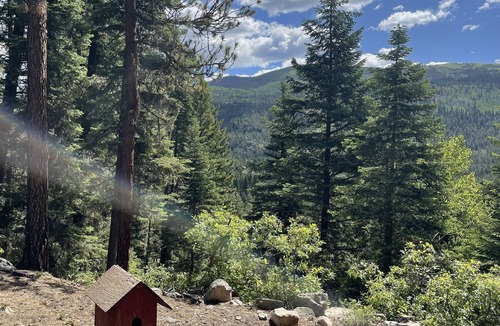 Bayfield Cabin | Slice of heaven! nn Log home w/huge deck & outstanding views on 7 acres w/creek