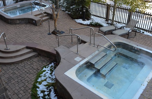 Snowmass Village House | Snowmass Capitol Peak Lodge - 70 feet to Elk Camp Gondola: steps to hot tubs.