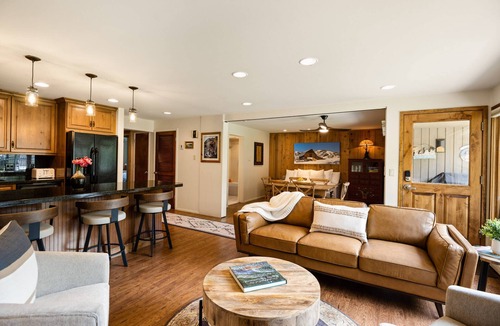 Snowmass Village Condo | Snowmass Mountain Views & Patio! Steps to Pool/Hot Tub, W/D, Covered Parking, Walk to Shops & Dining