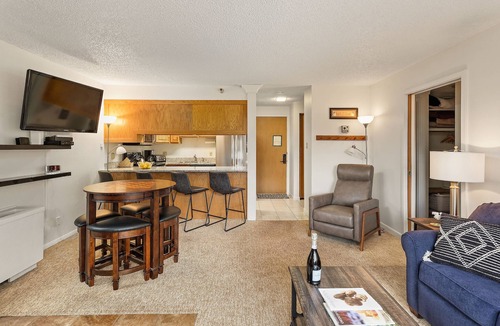 Snowmass Village Condo | Snowmass Retreat! Balcony w/Grill, Outdoor Pool & Hot Tub, Wood FP, Walk to Village & Hiking Trails