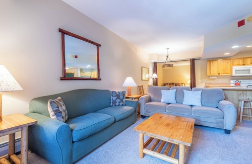 Copper Mountain Village Condo | Spacious condo that sleeps 4, steps from the lifts, free wifi & parking
