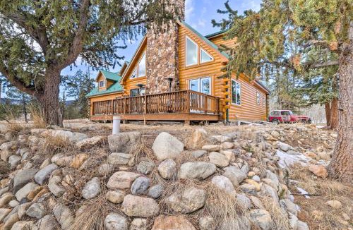 Warm Springs House | Spacious Fairplay Cabin with Deck and Dry Sauna!