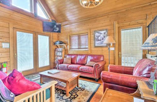 Warm Springs House | Spacious Fairplay Cabin with Deck and Dry Sauna!