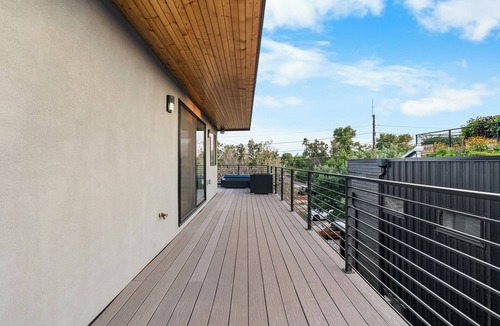 Highland House | Spacious LoHi Home With Denver Skyline Rooftop Views