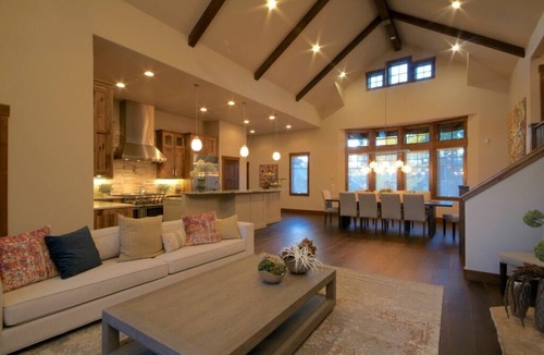 Timber Trail House | Spacious, mountain modern, ski in and walk out Peak 8 home