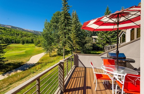 Snowmass Village House | Spacious, Multi-Level Townhome W/Deck, Views! Grill, Garage, Shared HT, Large Balcony!