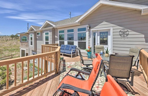 Colorado Springs House | Spacious Retreat with Hot Tub & Mountain Views!