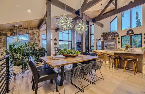 Three Peaks House | Spacious Upscale home with gourmet entertainers' kitchen in Summit County, CO