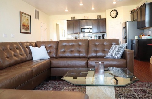 Dupont House | Spectacular back side patio open space and mountain view close to the costco