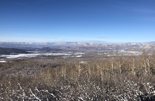 Mesa House | Staggering view from cozy cabin near Powderhorn Ski resort and the Grand Mesa!