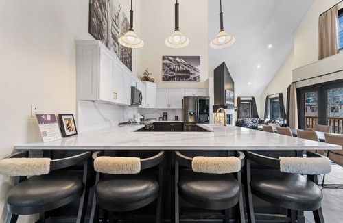River Run Condo | Steps to Gondola and Short Walk to Shops/Dining, 2 Balconies w/Slope Views!