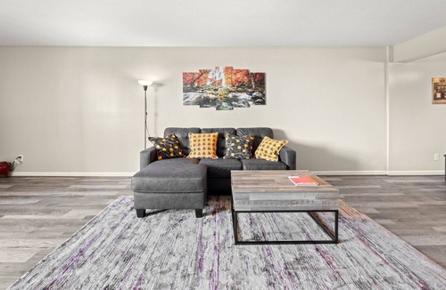 Hampden South Condo | Stunning DTC Condo: Mountain Views, Pool, Parking!