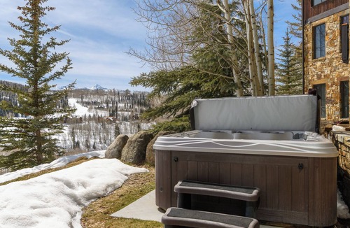 Mountain Village House | Stunning Large Mountain Home by InvitedHome | Hot Tub, Game Room, Ski In/Out