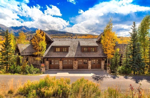 Mountain Village House | Stunning Large Mountain Home by InvitedHome | Hot Tub, Game Room, Ski In/Out