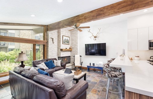 Snowmass Village Condo | Stunning Mountain Views with Ski In/Out at Snowmass! Hot Tub, Parking, Elevator. Plan Winter Today!