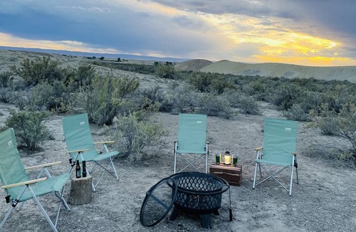 Delta RV Rental | Tentrr Signature Site - Camp Stargazer - Coleman Outfitted Site