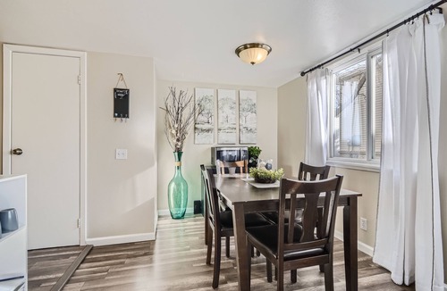 Hampden South House | Terrific Townhouse near DTC w/reserved garage parking spot.