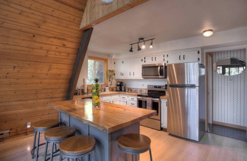Forest Lakes House | The Ascent A-Frame Cabin | Wooded, Trails, Near Lakes, Deck, Hammock