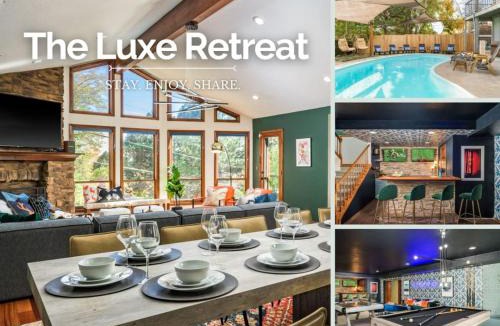 Scenic Heights House | The Luxe Retreat With A Pool And A Game Room