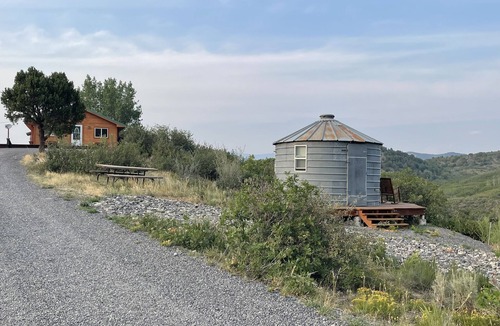 Collbran Apartment | The Silo - Unique guest room with great views