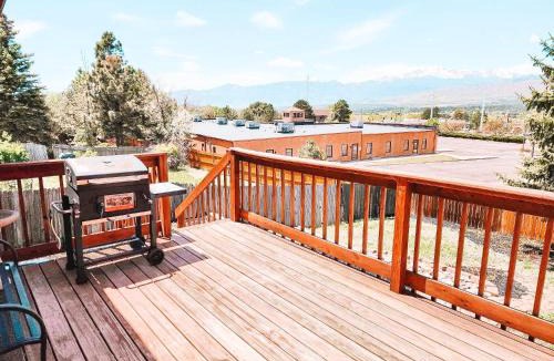Briargate Villa | Theater Room Pet Friendly Near AF Academy Peaceful