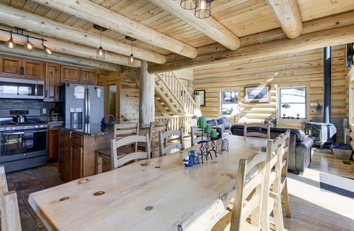 Winter Park Highlands House | Top of the Mountain Log Home with BREATHTAKING VIEWS near Winter Park, Granby