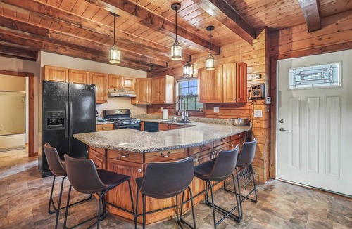Florissant Cabin | Tranquil 30 acre retreat! Huge cabin with hot tub!
