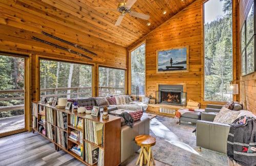 Downieville-Lawson-Dumont House | Tranquil Dumont Home with Creek and Mtn Views!