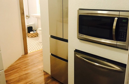 Cheesman Park Apartment | Unique , contemporary with HOT TUB!