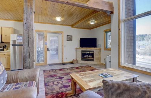 Estes Park Condo | Unit 1 · Walk to Downtown from this Riverside Condo (#1)