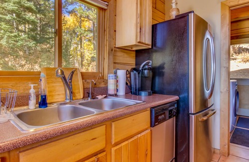 Durango - Purgatory Cabin | Unplugged dog-friendly getaway with tree-lined views
