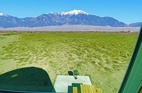 Mosca Apartment | Up-cycled Grain Bin Villa just 20 mins. from the Great Sand Dunes NP w/WiFi, AC