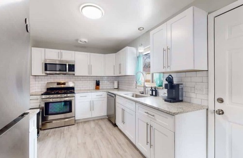 Virginia Village House | Updated 5-Bed Home w/Basement, Hammocks & Fire Pit Near I-25 and all things fun