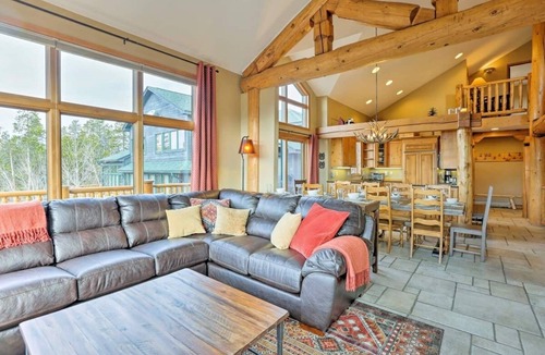 Fraser Condo | Views! 3 family rooms, 2 master suites, Hot Tub!