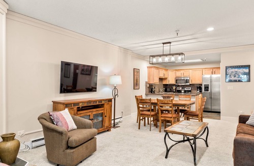 Peak 9 Condo | Village Ski In/Out and Downtown Location