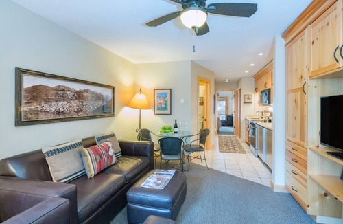 Telluride Condo | Walk to All! Riverside Balcony with Ski Mountain Views