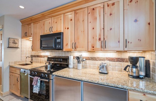 Telluride Condo | Walk to All! Riverside Balcony with Ski Mountain Views