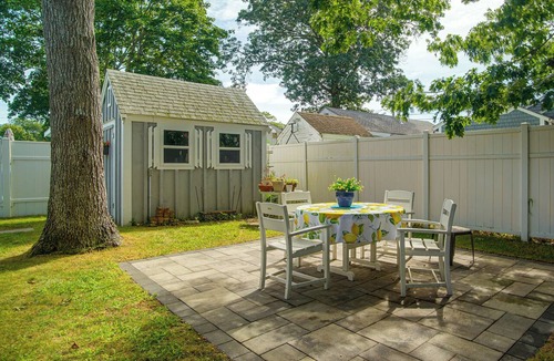 Wareham Center House | Walk to Beach! Wareham Getaway w/Patio