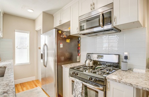 Whittier House | Walk to City Park: Chic Home w/Hot Tub & Yard
