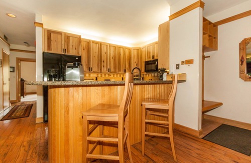 Mountain House Condo | Walk to Lift, Shops, and Dining, Enjoy Balcony & Private Indoor Hot Tub and
