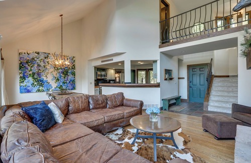 The Village House | Walk to Main St: Frisco Home w/Hot Tub & Deck!