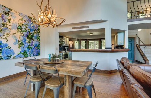 The Village House | Walk to Main St: Frisco Home w/Hot Tub & Deck!
