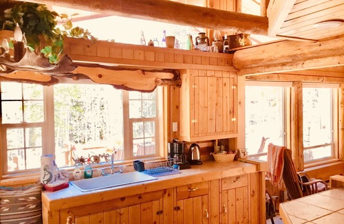 Buena Vista Cabin | Water front, Log Cabin, Mountain Views, ATV Trails, hiking, fishing, creek front