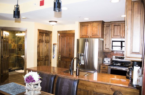 Copper Mountain Condo | X-Large Balcony View of Half Pipe and Mountain! Steps from American Eagle Lift!