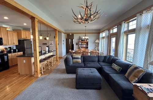 Granby House | Your home away from home with private hot tub, game room, and majestic views